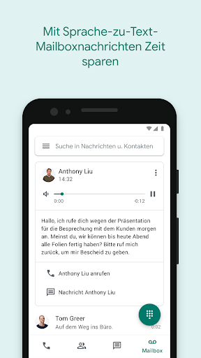 Google Voice Screenshot