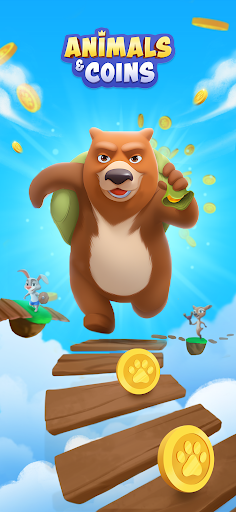 Captura de pantalla de Animals & Coins Adventure Game