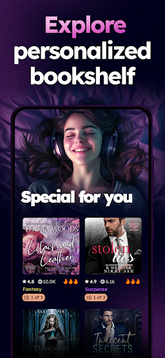 WhisperFM: Romance Novels screenshot