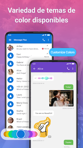Captura de pantalla de MessagePlus-Mensajero de SMS