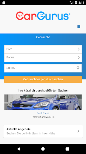 CarGurus Screenshot