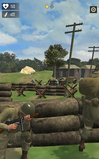 Captura de pantalla de Frontline Heroes: Guerra WW2