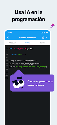 Captura de pantalla de Sololearn: Learn to code