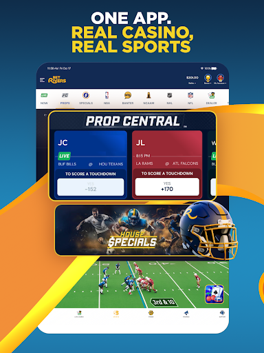 Captura de pantalla de BetRivers: Casino & Sportsbook