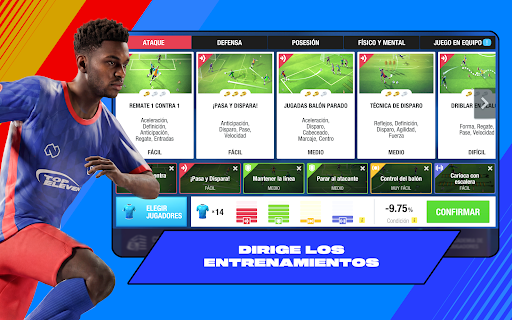Captura de pantalla de Top Eleven: Manager de Fútbol