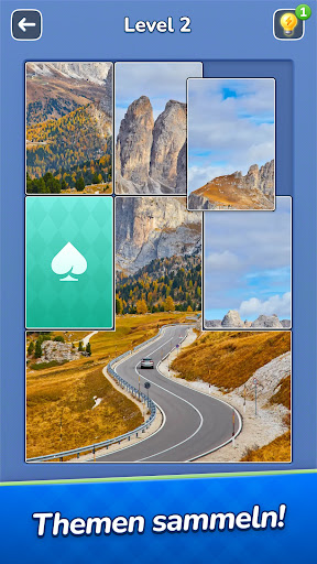 Jigsawcard Solitaire Puzzle Screenshot