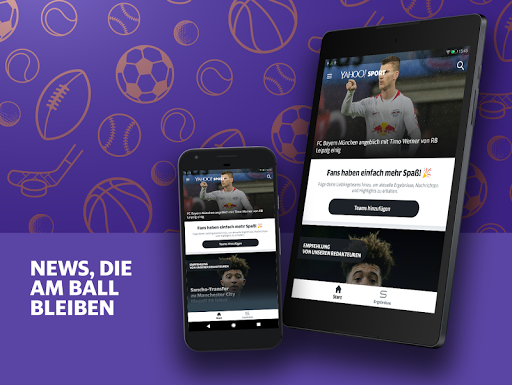 Yahoo Sport Screenshot