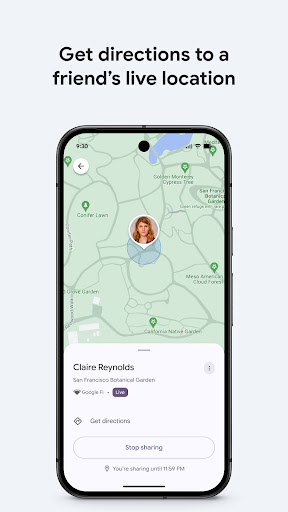 Captura de pantalla de Localizador de Google