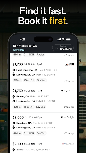 Captura de pantalla de TruckSmarter Free Load Board