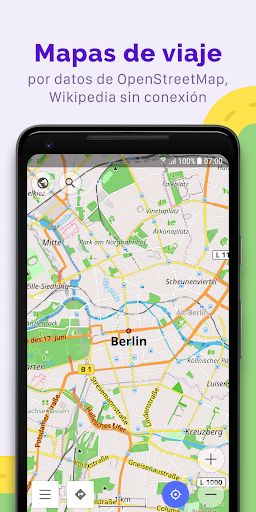 Captura de pantalla de OsmAnd — Mapas y GPS Offline