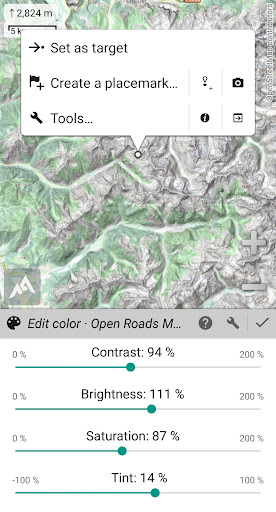 Captura de pantalla de AlpineQuest Off-Road Explorer