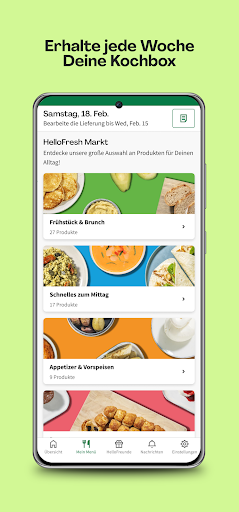 HelloFresh: Kochbox & Rezepte Screenshot