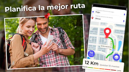 Captura de pantalla de Navegación GPS – Route Planner