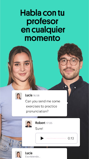 Captura de pantalla de Preply: aprender idiomas
