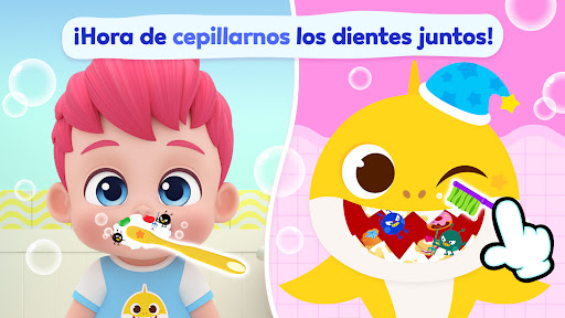Captura de pantalla de Pinkfong Tiburón Bebé: Juegos