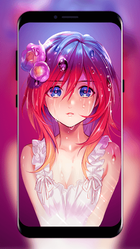 Captura de pantalla de Live Glitter Girly Wallpaper