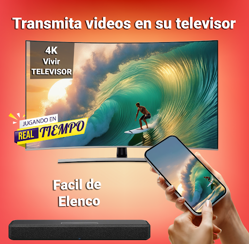 Captura de pantalla de Transmitir a la Televisión App