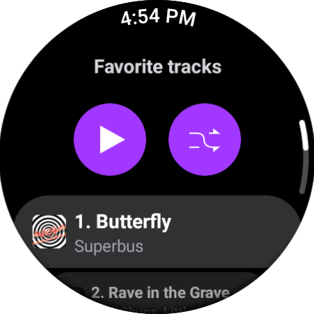Captura de pantalla de Deezer - Música y Podcasts