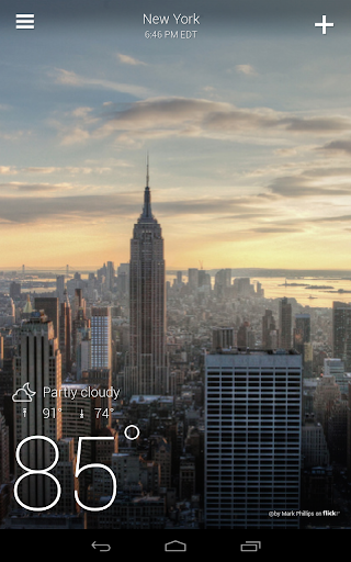 Yahoo Weather: Forecast & Maps screenshot