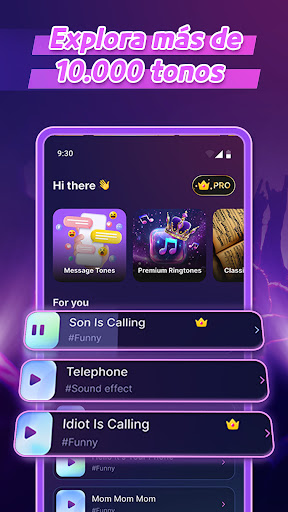 Captura de pantalla de Musica para tono de llamada