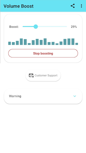 Lautstärke-Booster Screenshot