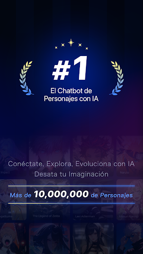 Captura de pantalla de PolyBuzz: Chatea con Amigos IA
