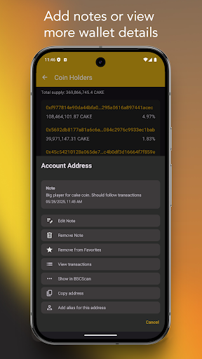 Captura de pantalla de Binance Smart Chain Explorer
