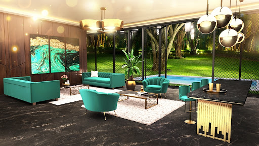 Captura de pantalla de My Home Design - Modern City
