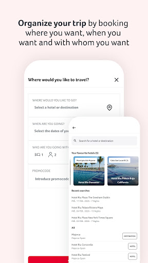 RIU Hotels & Resorts screenshot