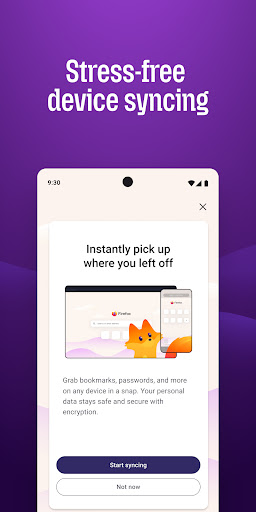 Firefox Fast & Private Browser screenshot