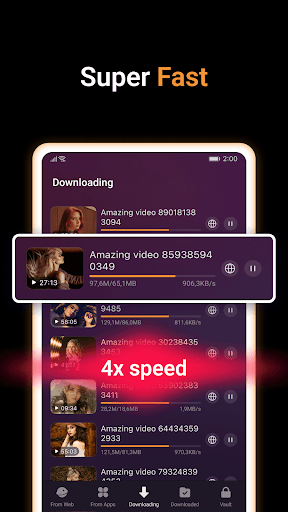 X Downloader & Video Player screenshot