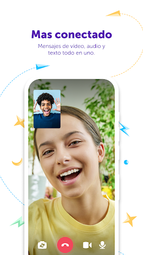 Captura de pantalla de Kinzoo Chat para Familias