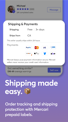 Captura de pantalla de Mercari: Buy and Sell App