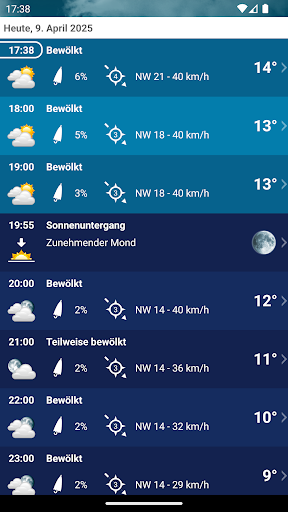Wetter Deutschland XL PRO Screenshot