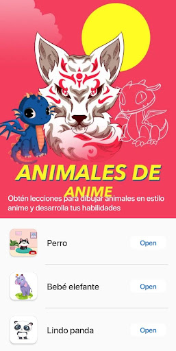 Captura de pantalla de Dibujar anime paso a paso