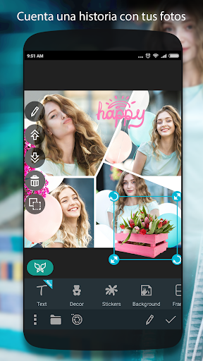 Captura de pantalla de Photo Studio: colage fotos IA!