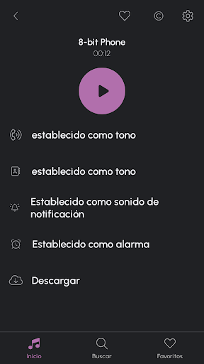 Captura de pantalla de Tonos para celular