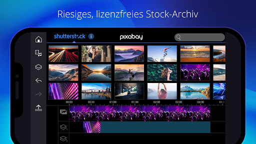 PowerDirector-Videobearbeitung Screenshot
