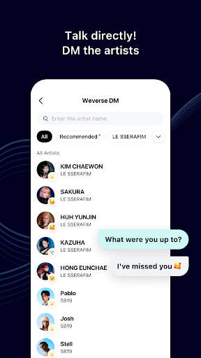 Weverse: Connect with Artists screenshot