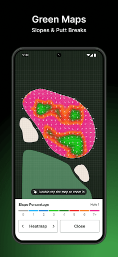 Captura de pantalla de Golf GPS SwingU