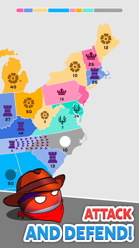 Captura de pantalla de State.io — Conquista el mundo