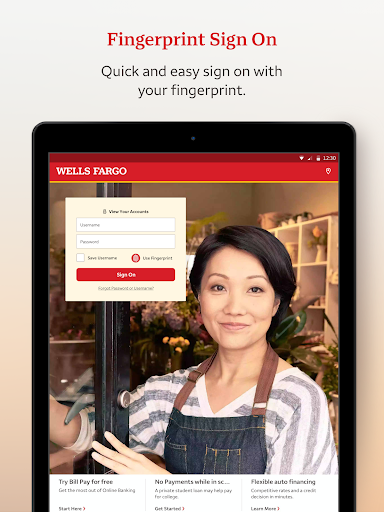 Captura de pantalla de Wells Fargo Mobile®