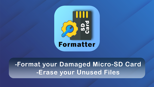 Captura de pantalla de Micro SD Card formatter