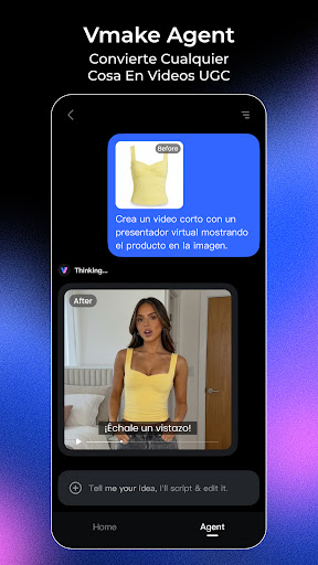 Captura de pantalla de Vmake: Editor de Video UGC