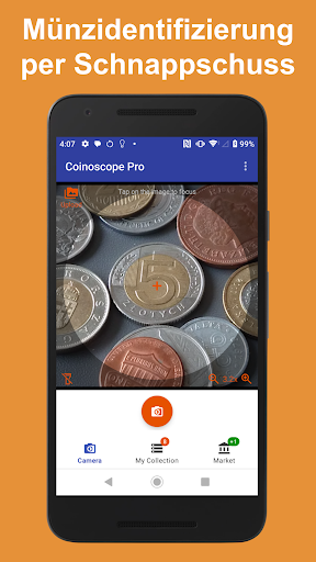 Coinoscope: Münzidentifizierer Screenshot