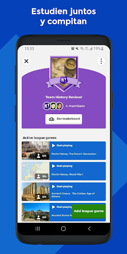 Captura de pantalla de Kahoot! - Juega y crea quizzes