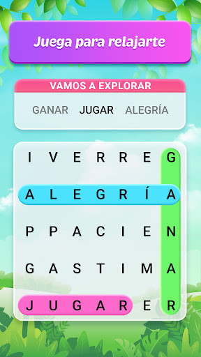 Captura de pantalla de Sopa de Letras Español