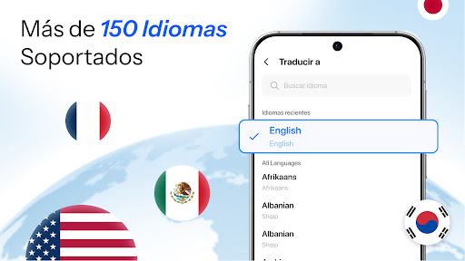 Captura de pantalla de Traducción: IA, Cámara y Voz