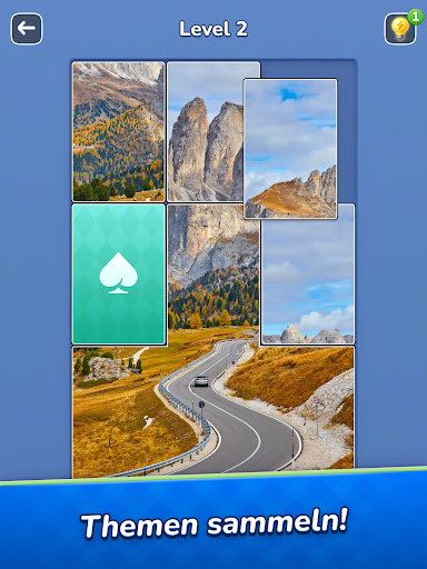 Jigsawcard Solitaire Puzzle Screenshot