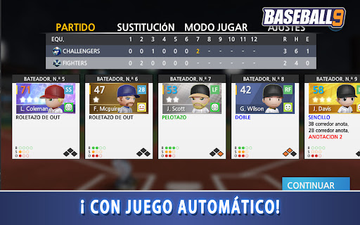 Captura de pantalla de BASEBALL 9